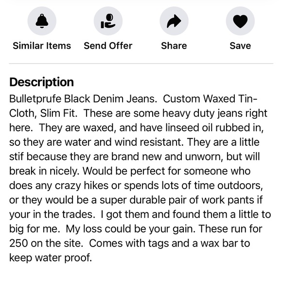 Bulletprufe adventure jeans - Picture 7 of 7